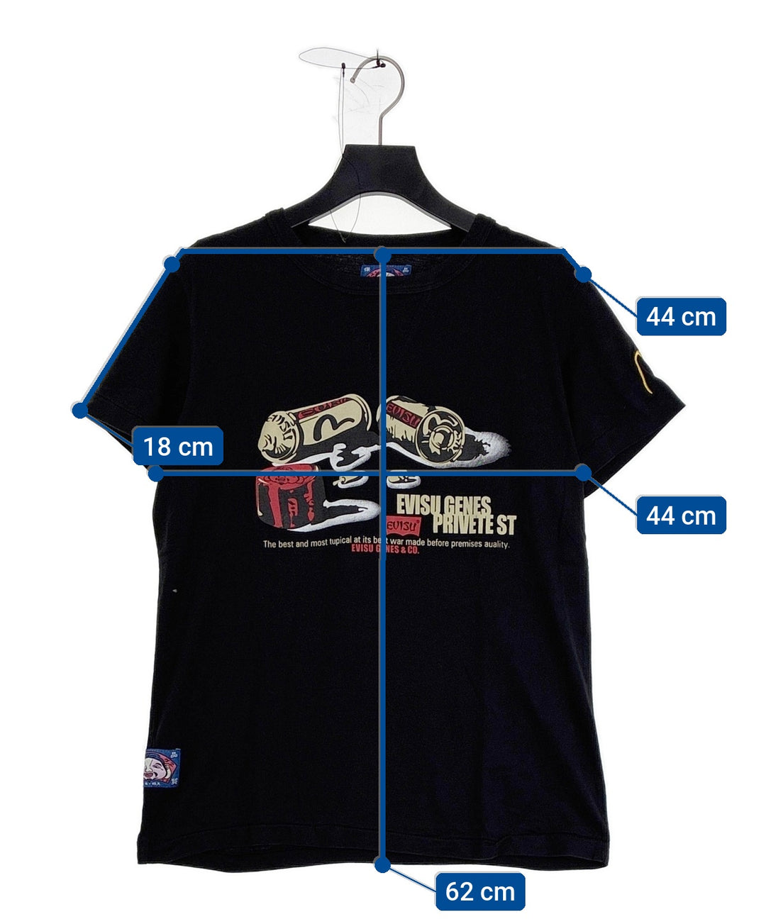 EVISU เสื้อยืด/เสื้อท็อปส์