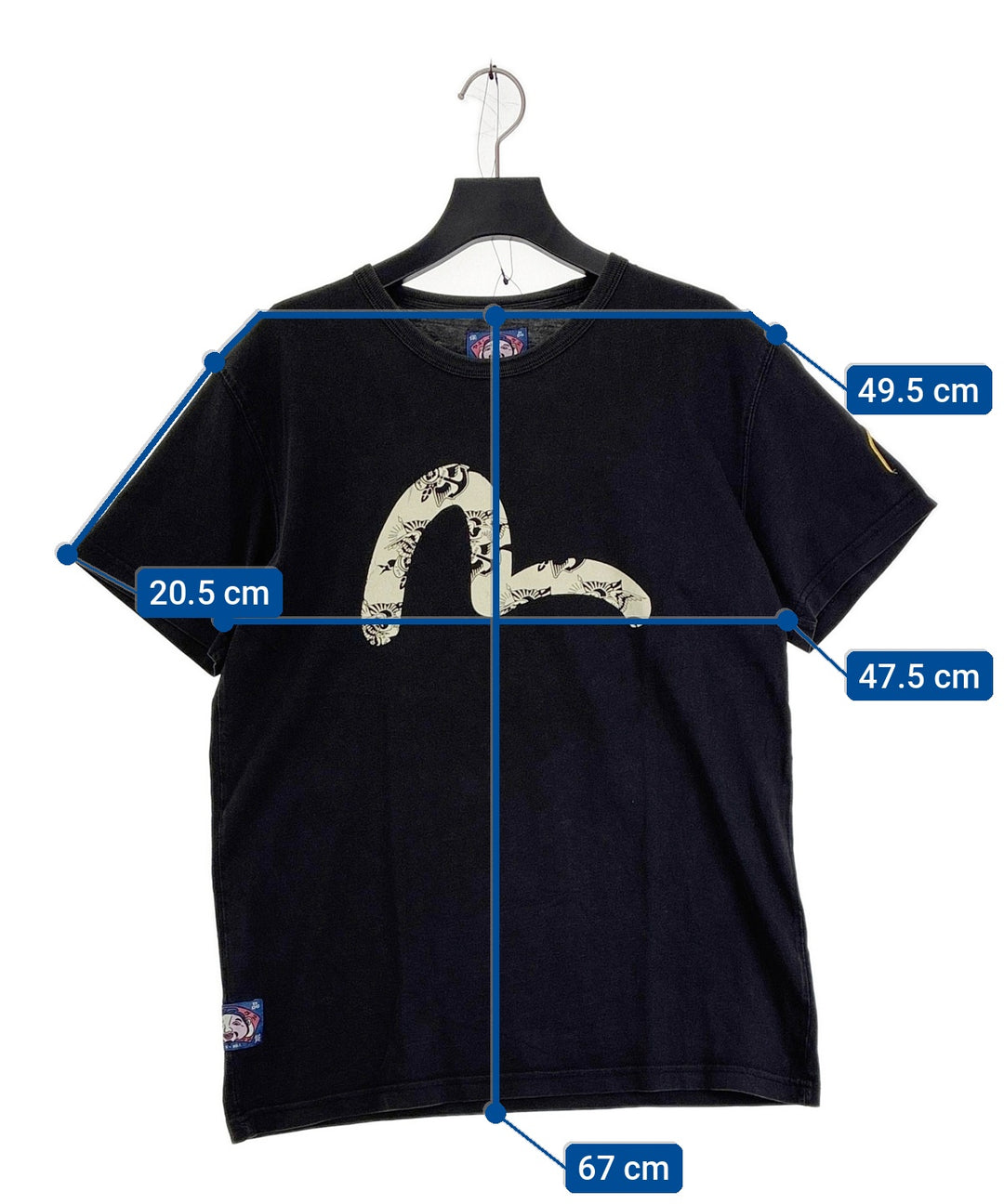 EVISU เสื้อยืด/เสื้อท็อปส์