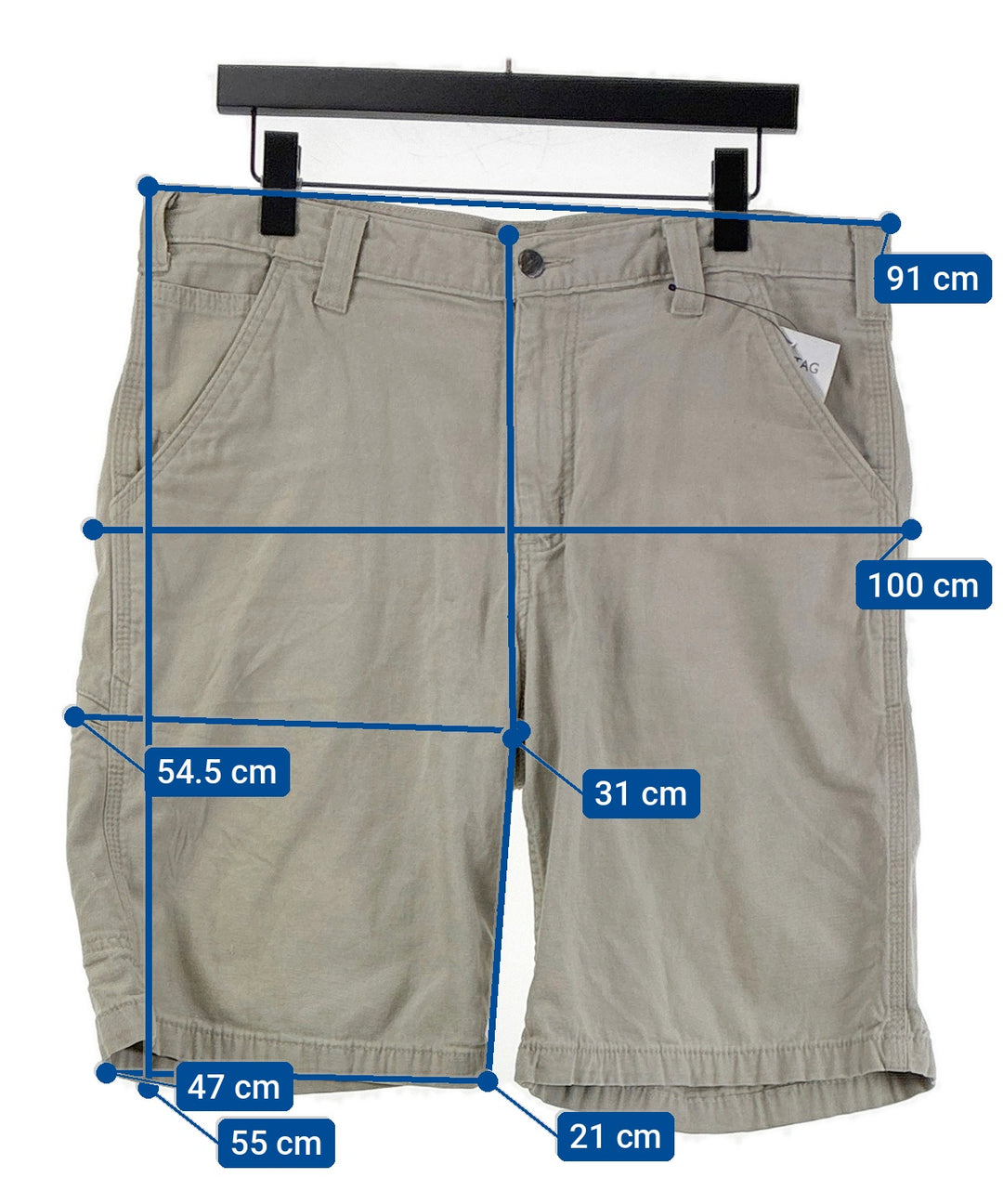 Carhartt กางเกงขาสั้น