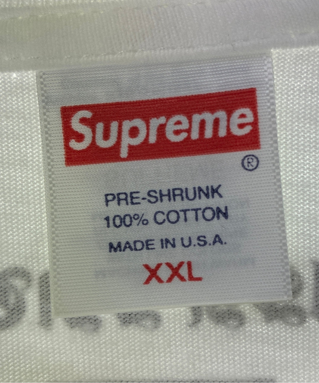 Supreme เสื้อยืด/เสื้อท็อปส์