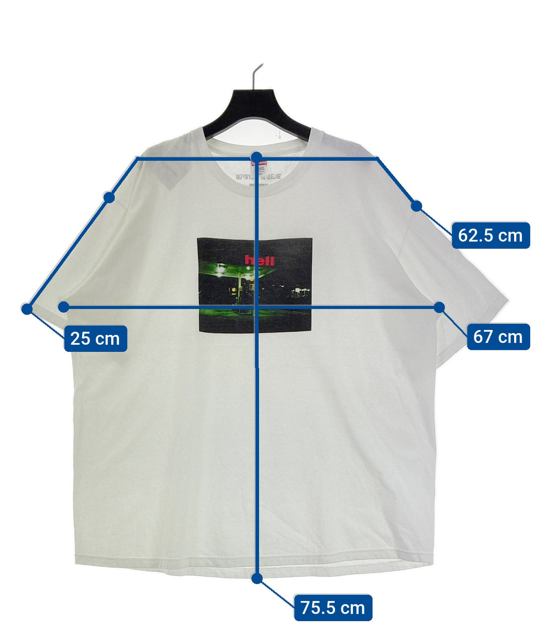 Supreme เสื้อยืด/เสื้อท็อปส์