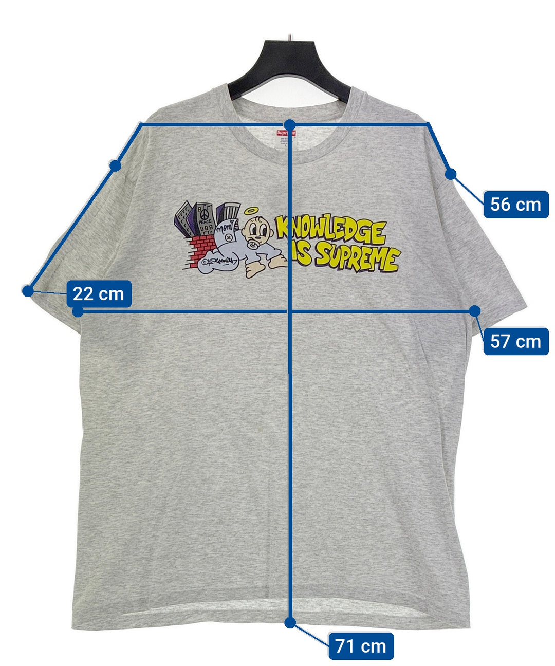 Supreme เสื้อยืด/เสื้อท็อปส์