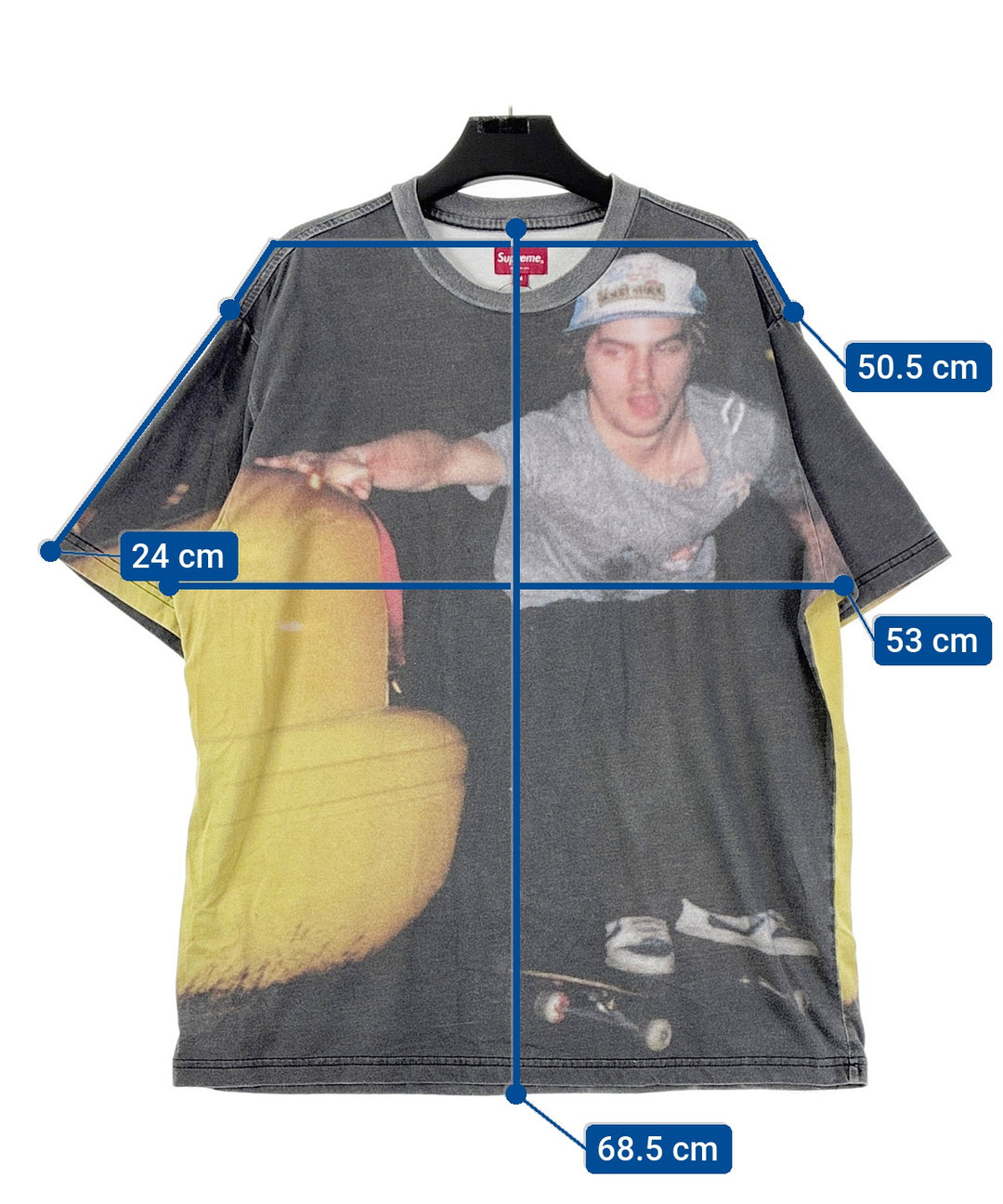 Supreme เสื้อยืด/เสื้อท็อปส์