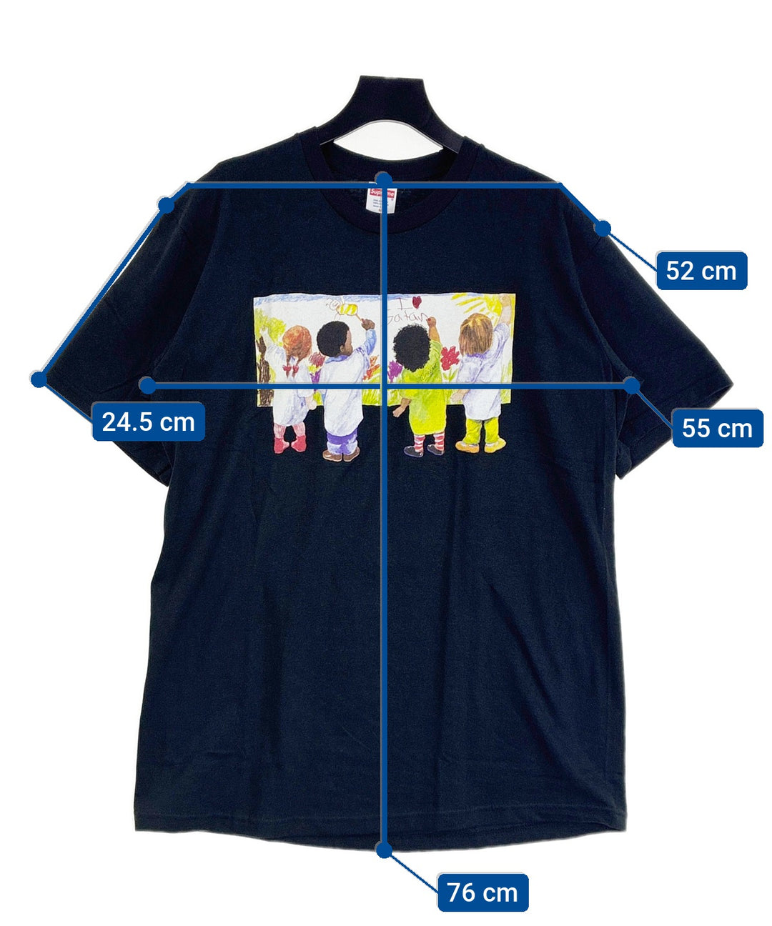 Supreme เสื้อยืด/เสื้อท็อปส์