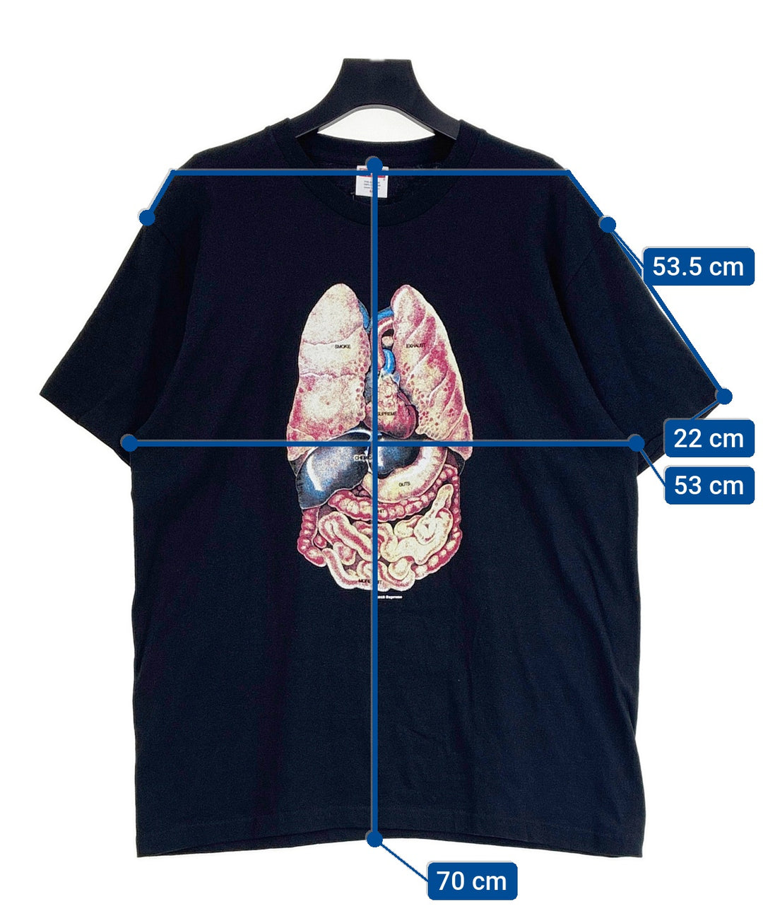 Supreme เสื้อยืด/เสื้อท็อปส์