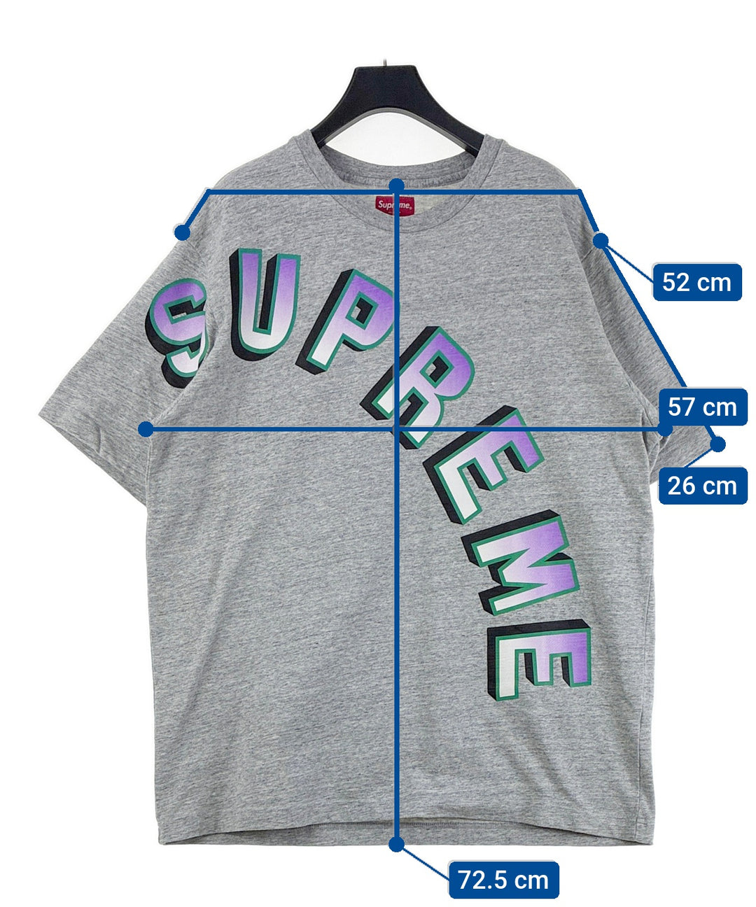 Supreme เสื้อยืด/เสื้อท็อปส์