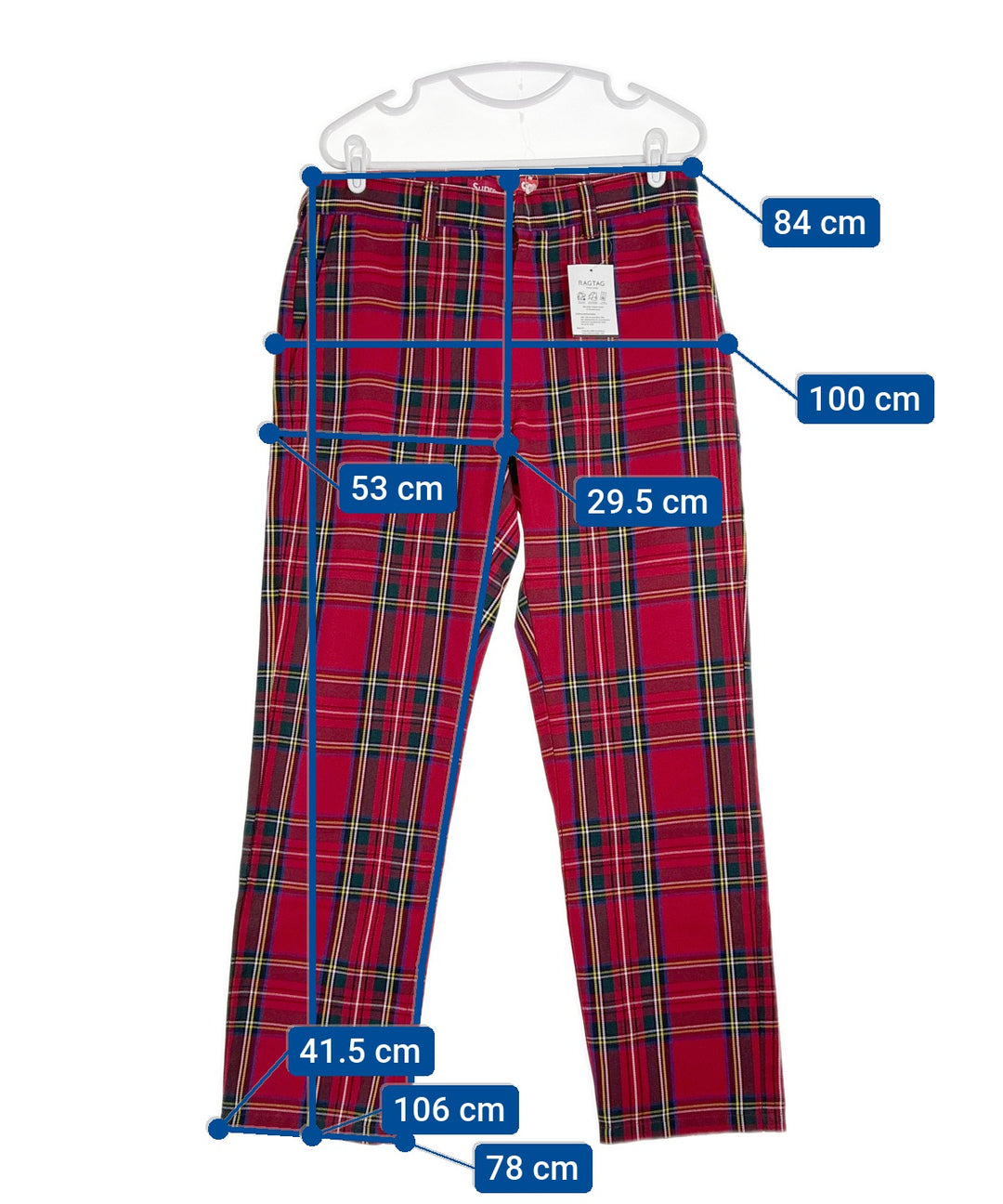 Supreme กางเกงขายาว