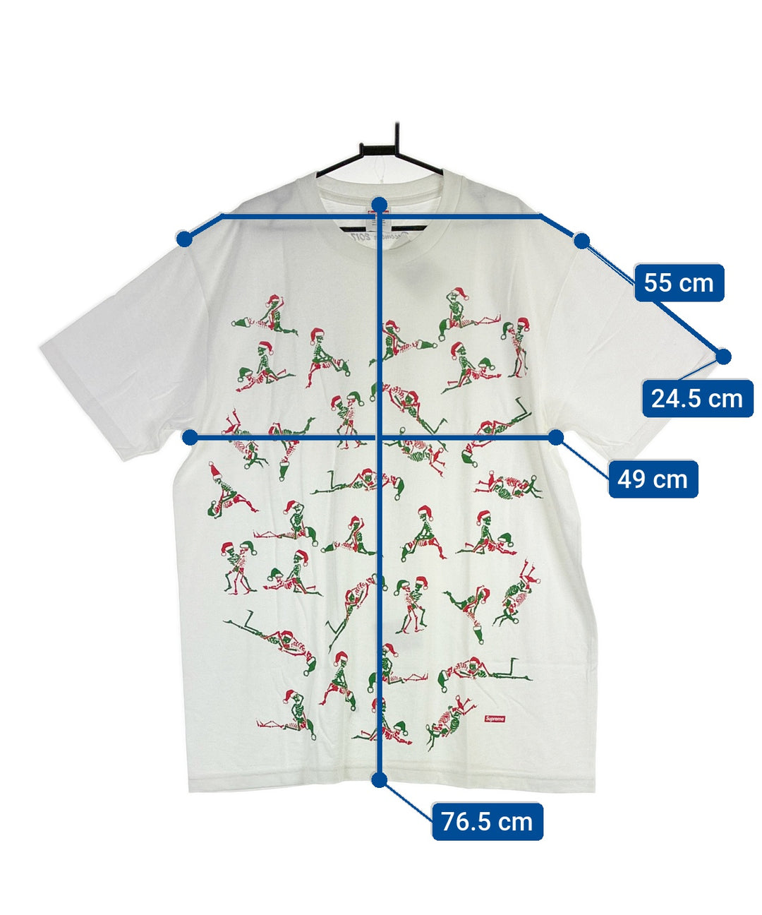 Supreme เสื้อยืด/เสื้อท็อปส์