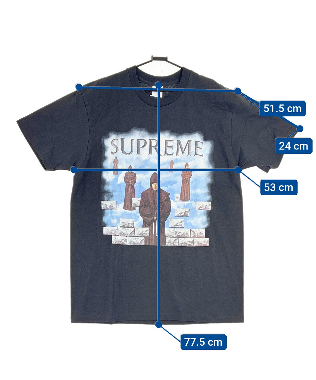 Supreme เสื้อยืด/เสื้อท็อปส์
