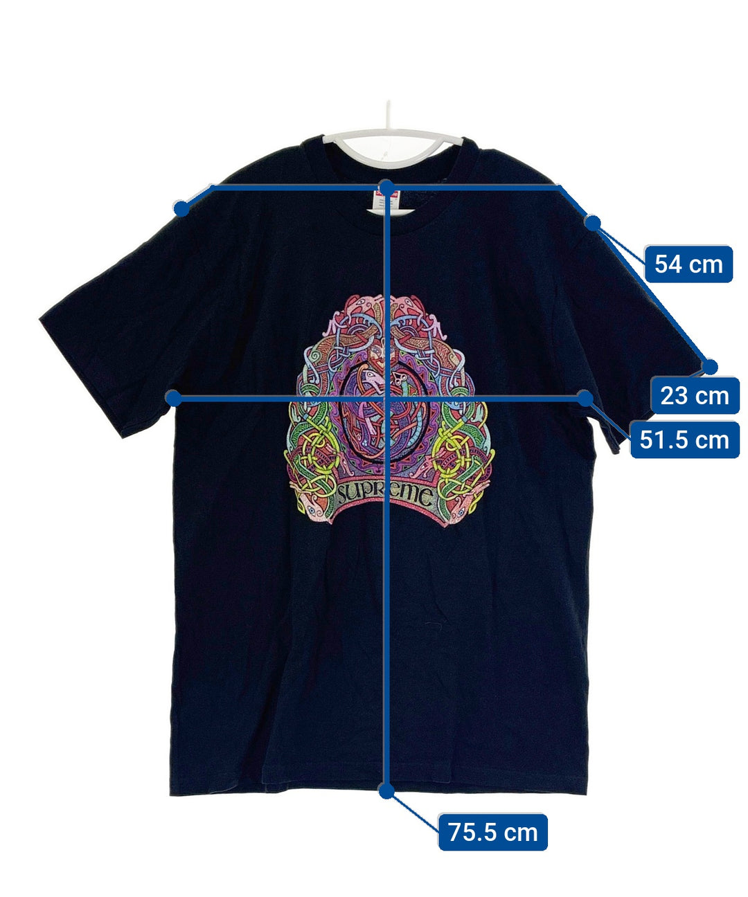 Supreme เสื้อยืด/เสื้อท็อปส์