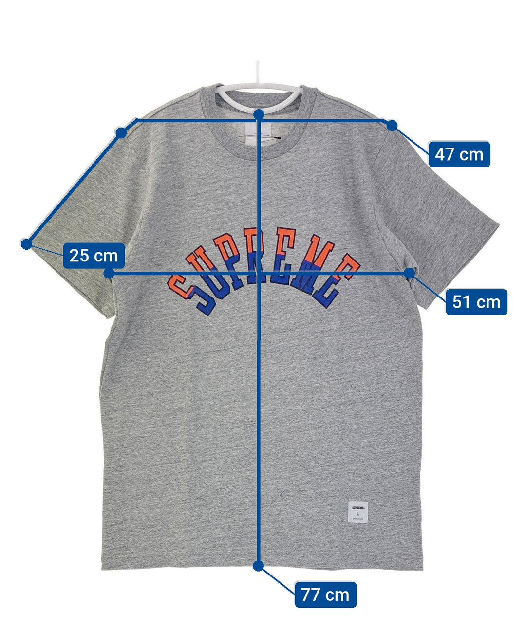 Supreme เสื้อยืด/เสื้อท็อปส์