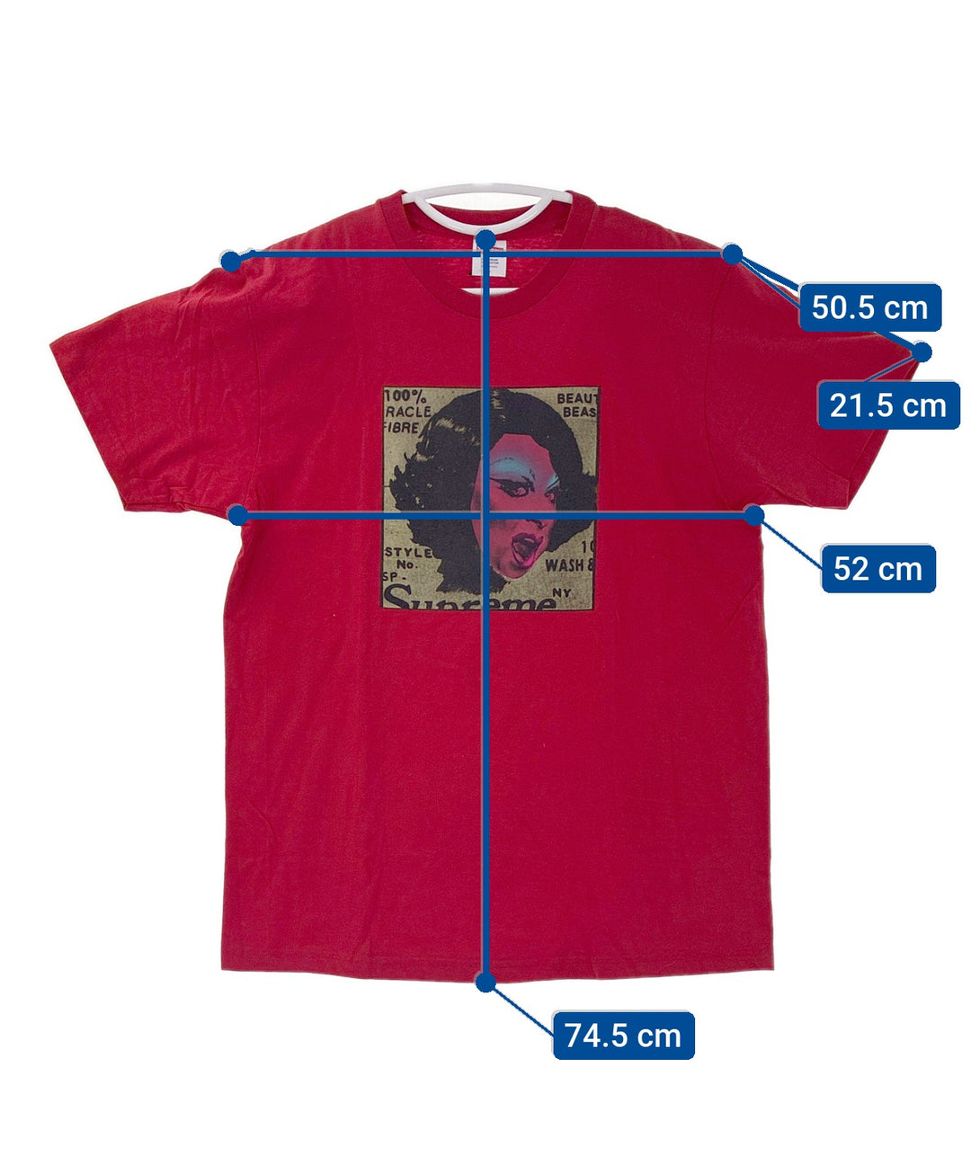 Supreme เสื้อยืด/เสื้อท็อปส์