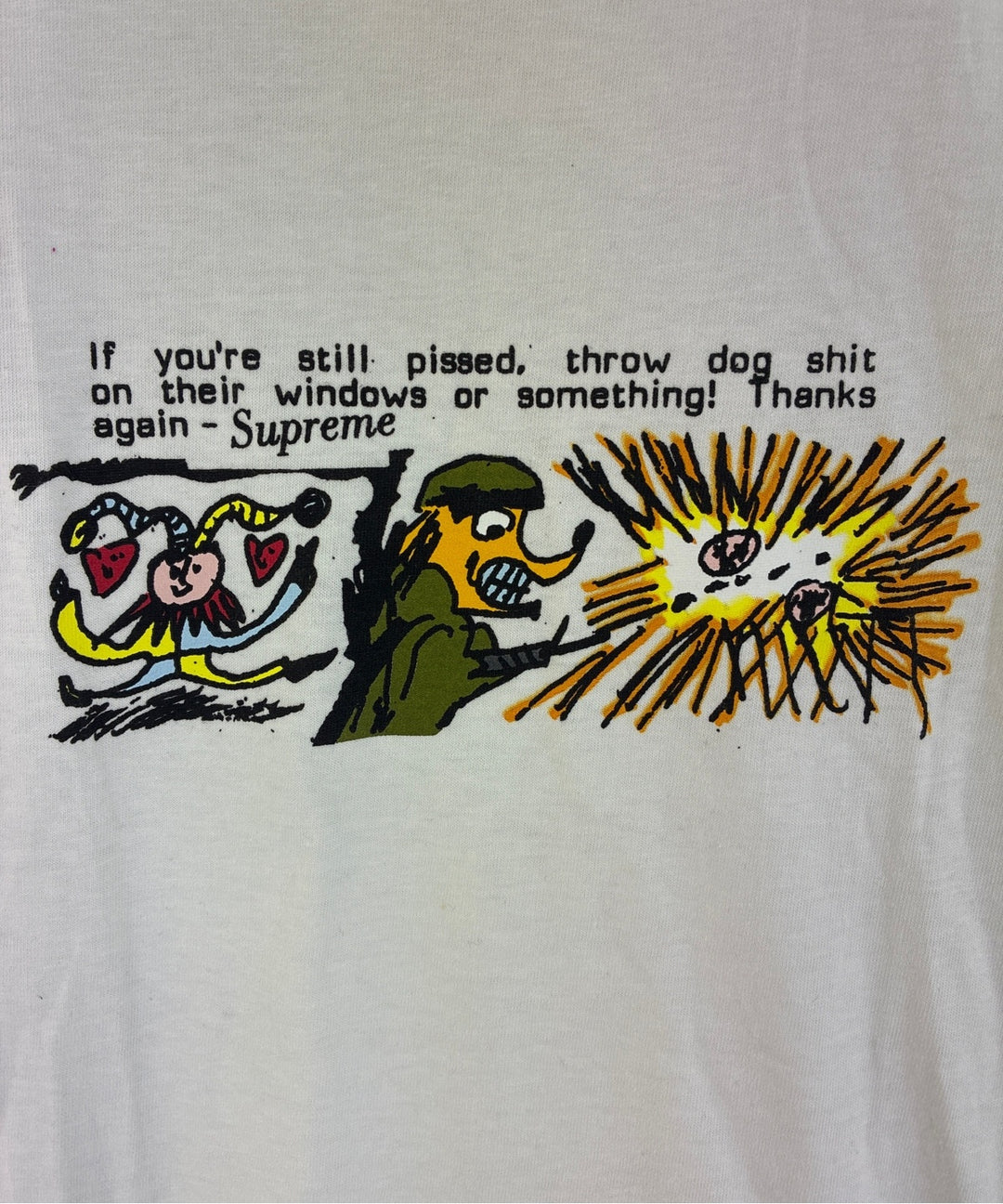 Supreme เสื้อยืด/เสื้อท็อปส์