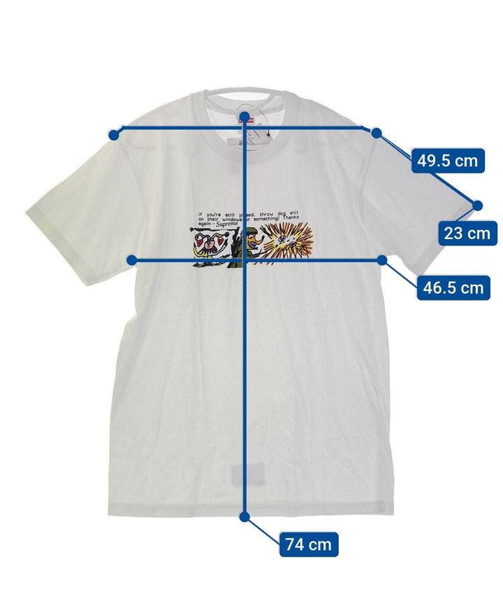 Supreme เสื้อยืด/เสื้อท็อปส์