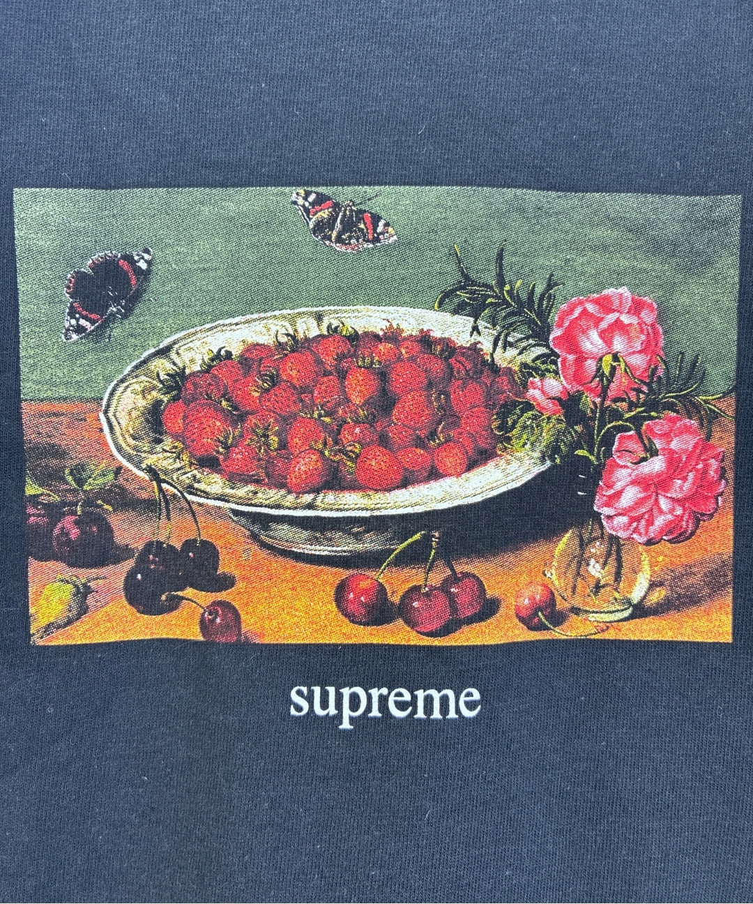 Supreme เสื้อยืด/เสื้อท็อปส์