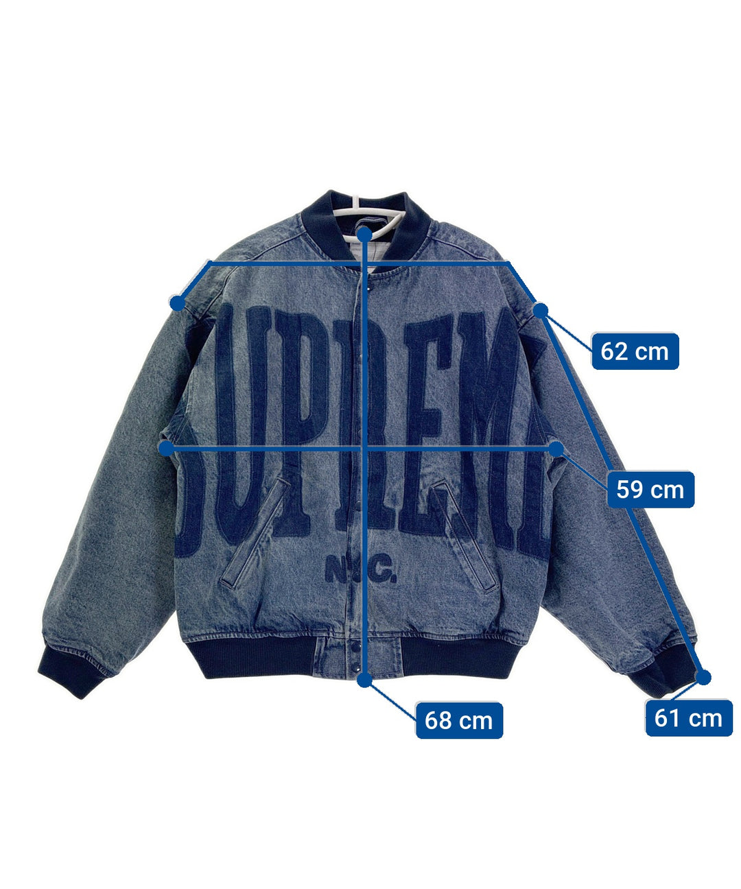 Supreme แจ็คเก็ตลำลอง