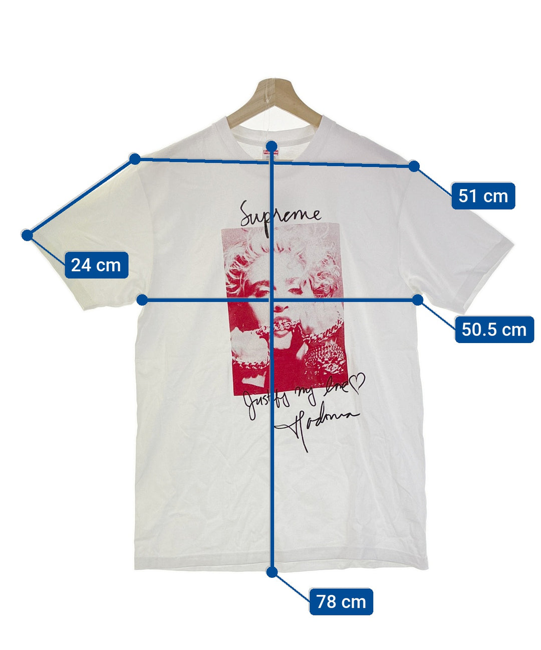 Supreme เสื้อยืด/เสื้อท็อปส์