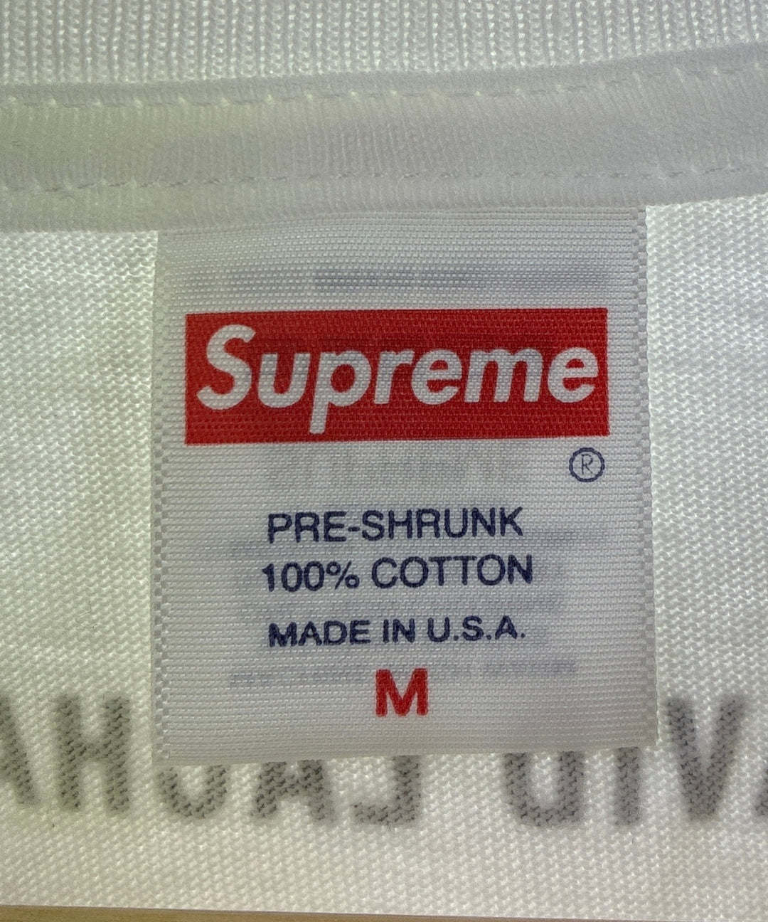 Supreme เสื้อยืด/เสื้อท็อปส์