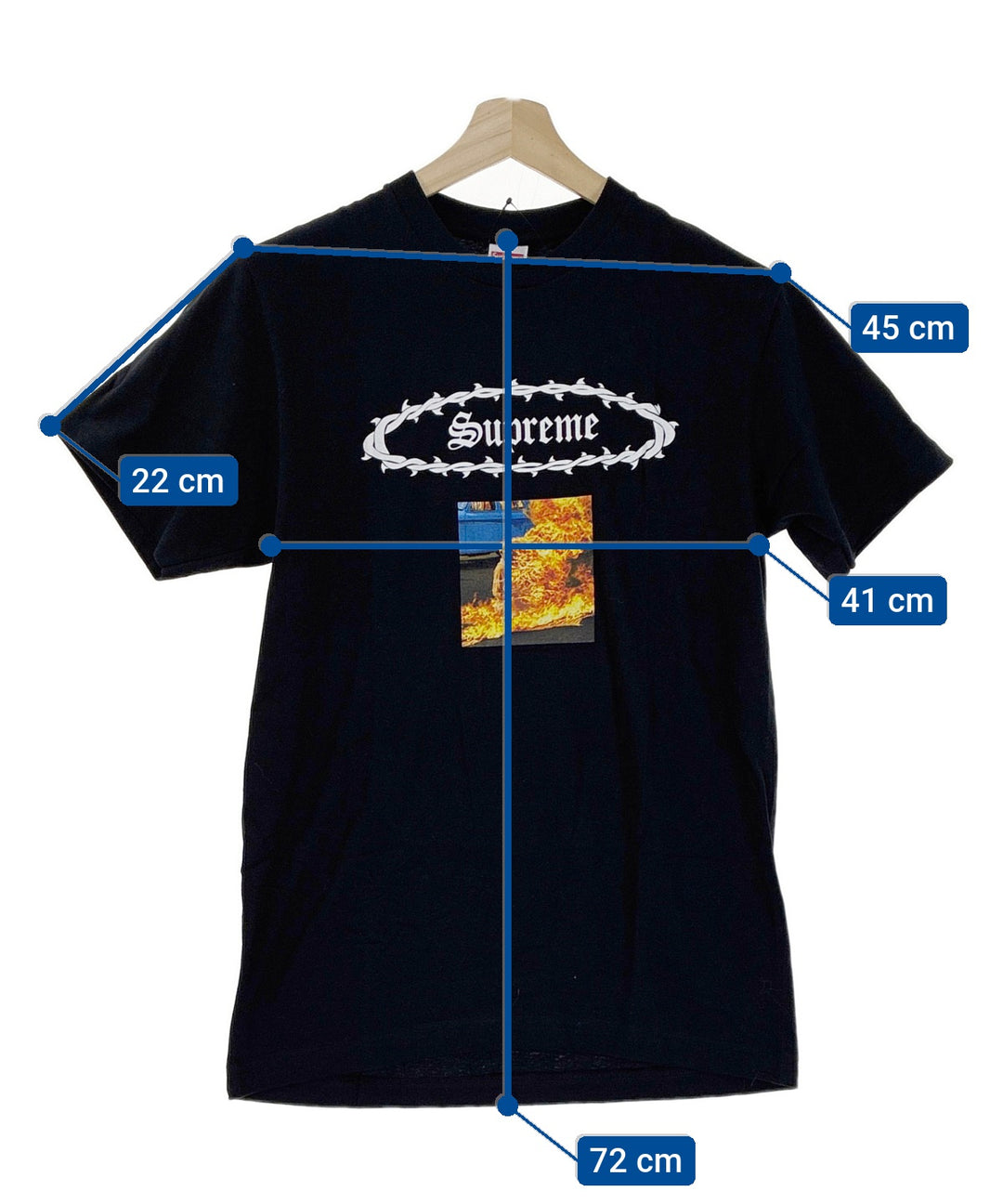 Supreme เสื้อยืด/เสื้อท็อปส์