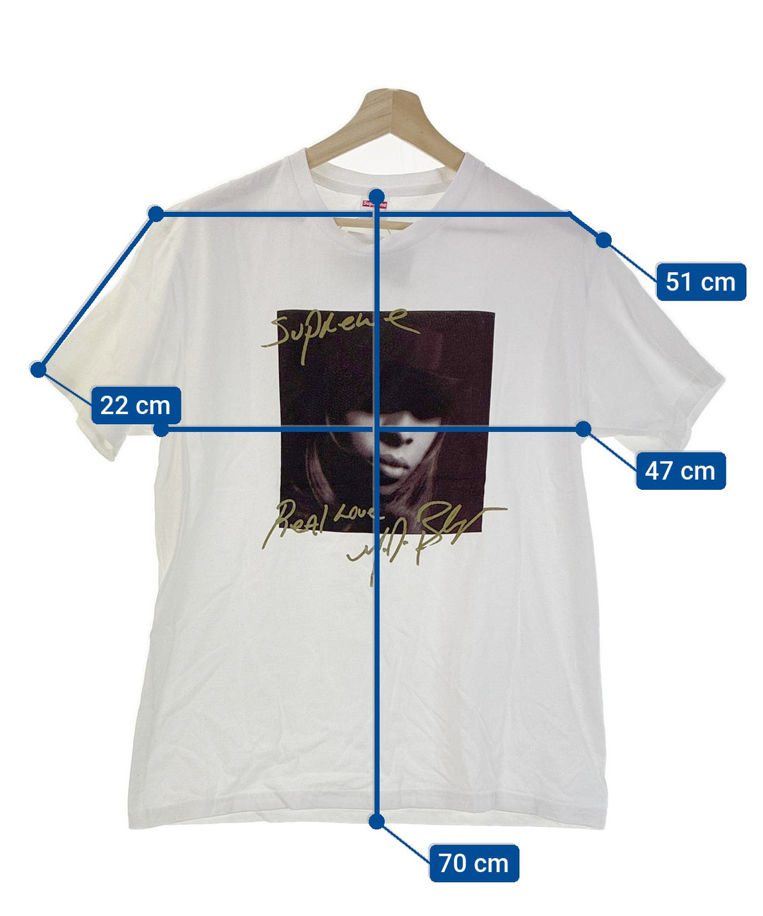 Supreme เสื้อยืด/เสื้อท็อปส์