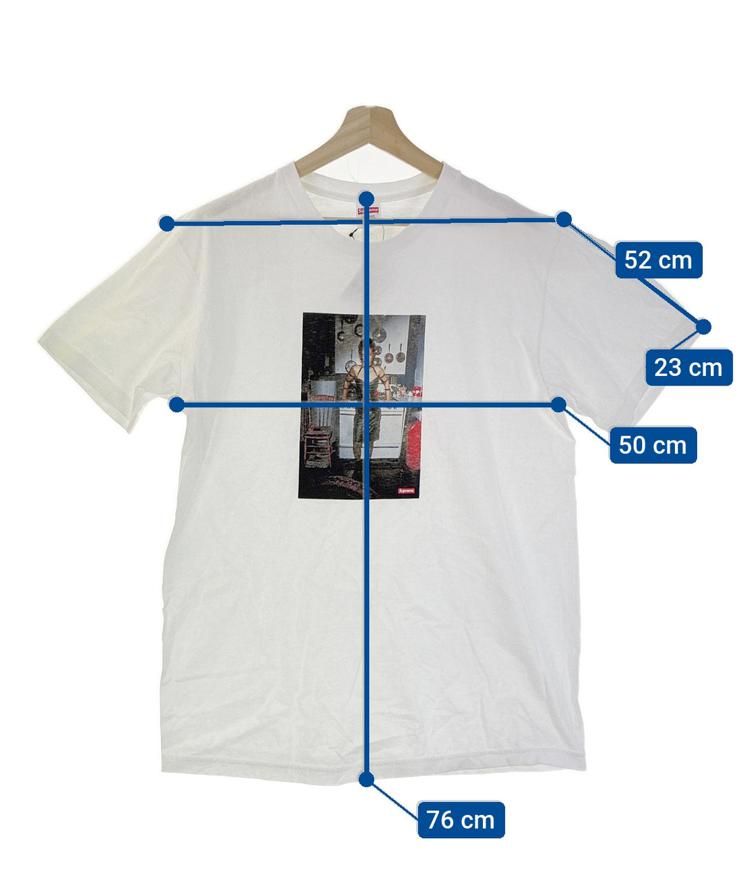 Supreme เสื้อยืด/เสื้อท็อปส์