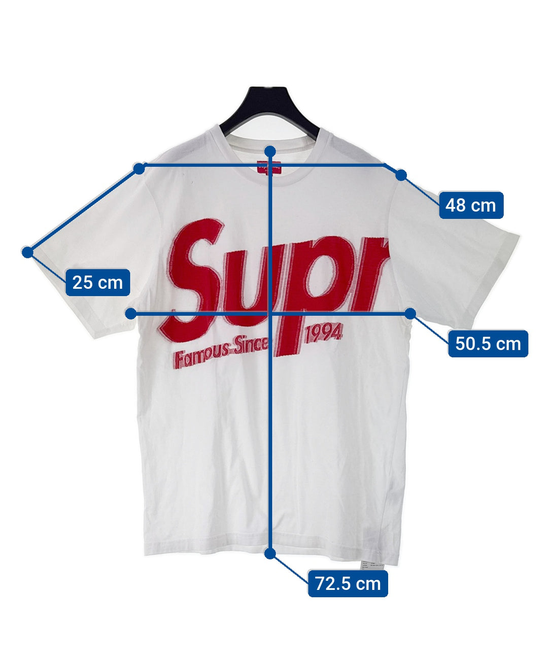 Supreme เสื้อยืด/เสื้อท็อปส์