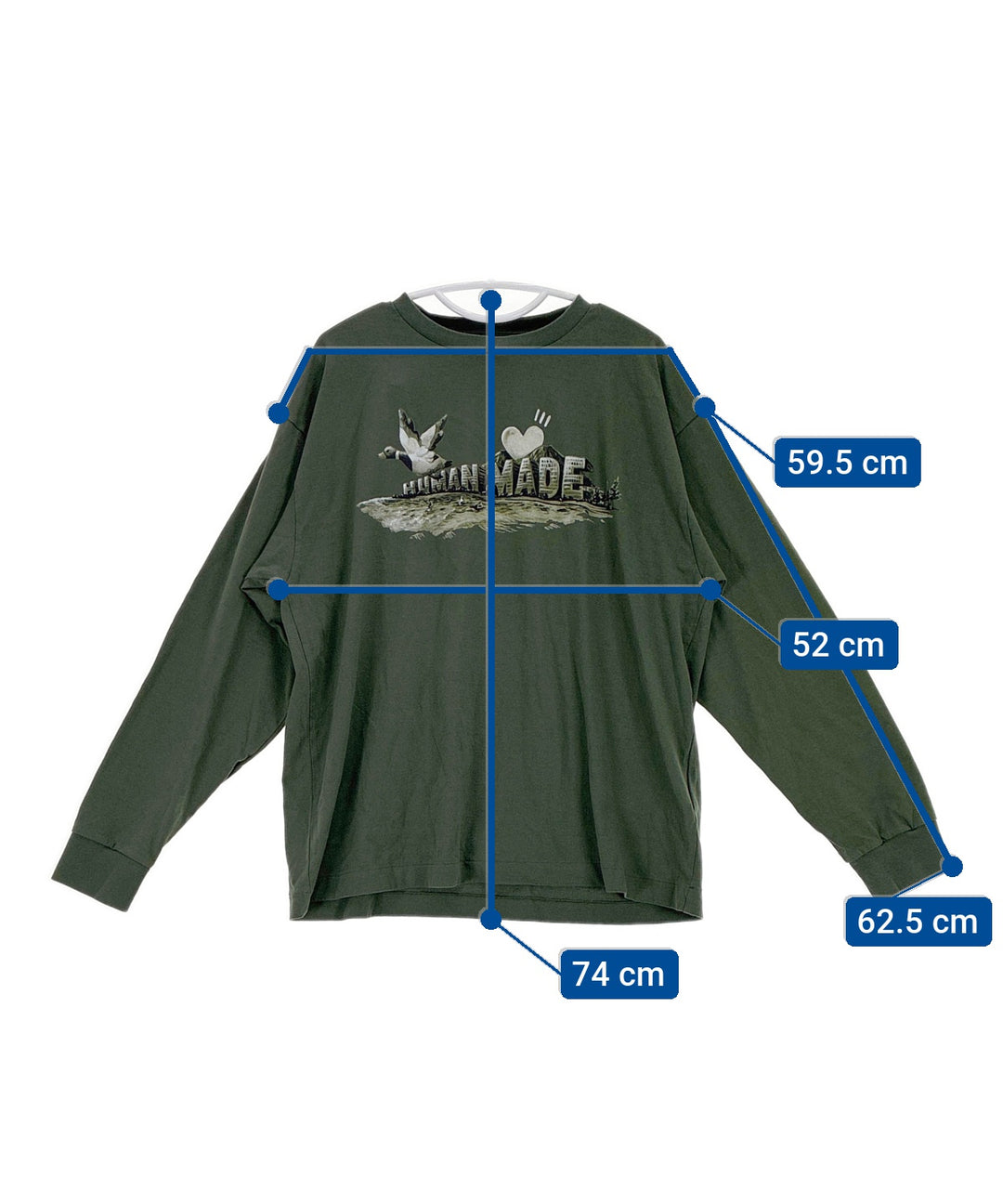 HUMAN MADE เสื้อยืด/เสื้อท็อปส์