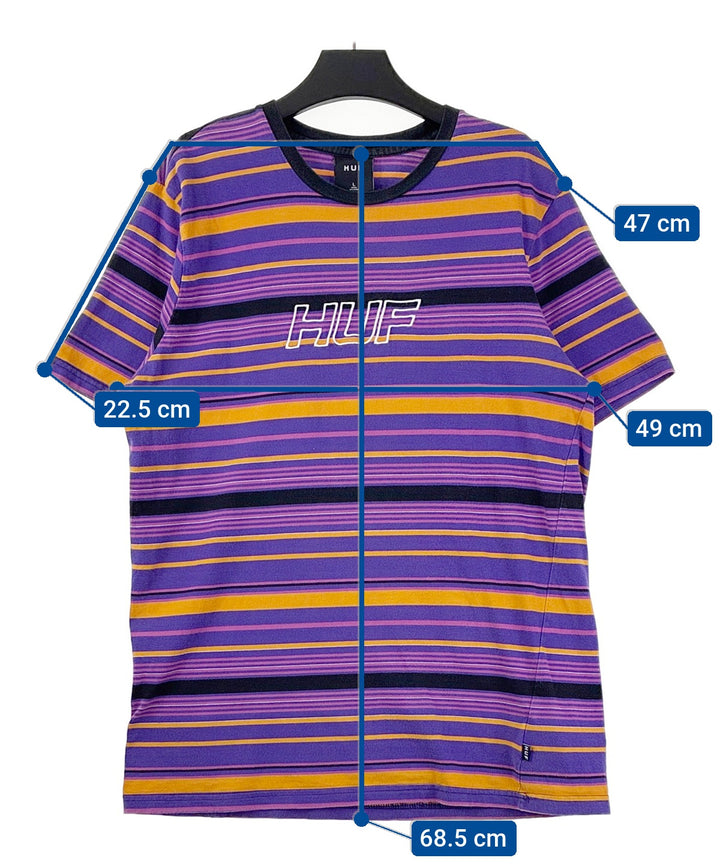HUF เสื้อยืด/เสื้อท็อปส์