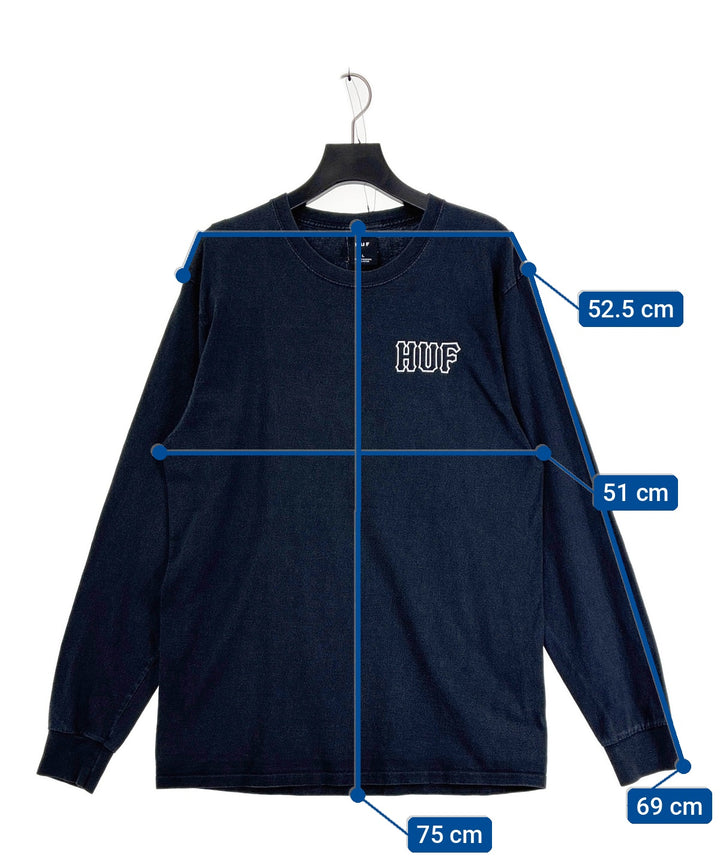 HUF เสื้อยืด/เสื้อท็อปส์