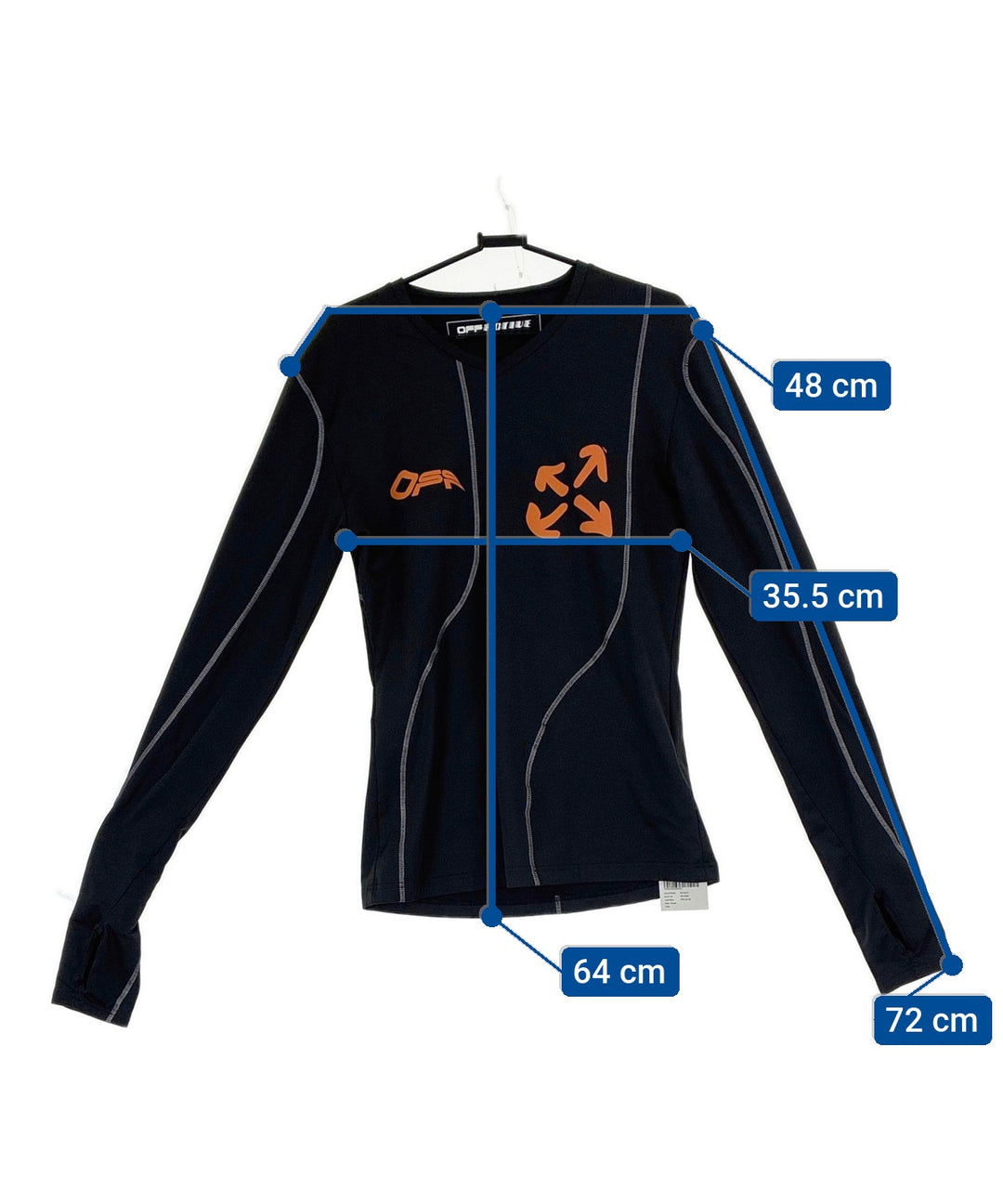 OFF-WHITE เสื้อยืด/เสื้อท็อปส์