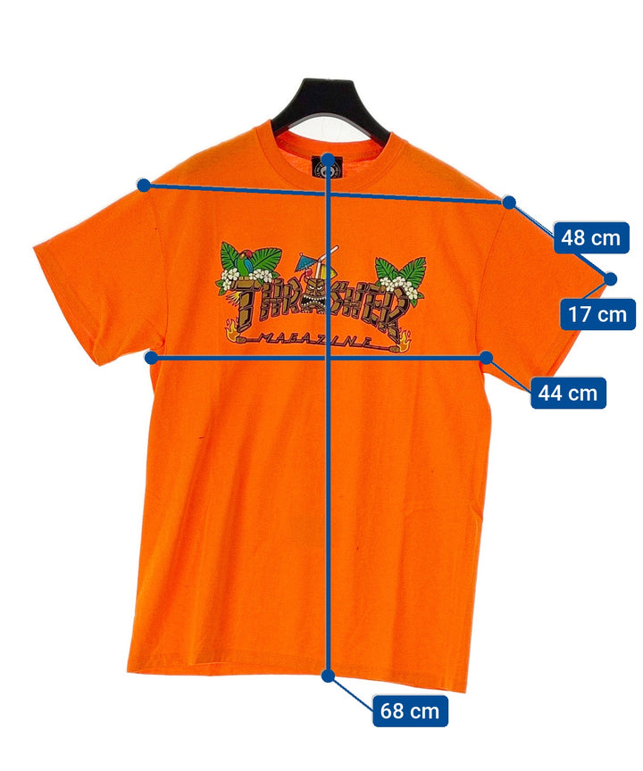 THRASHER เสื้อยืด/เสื้อท็อปส์
