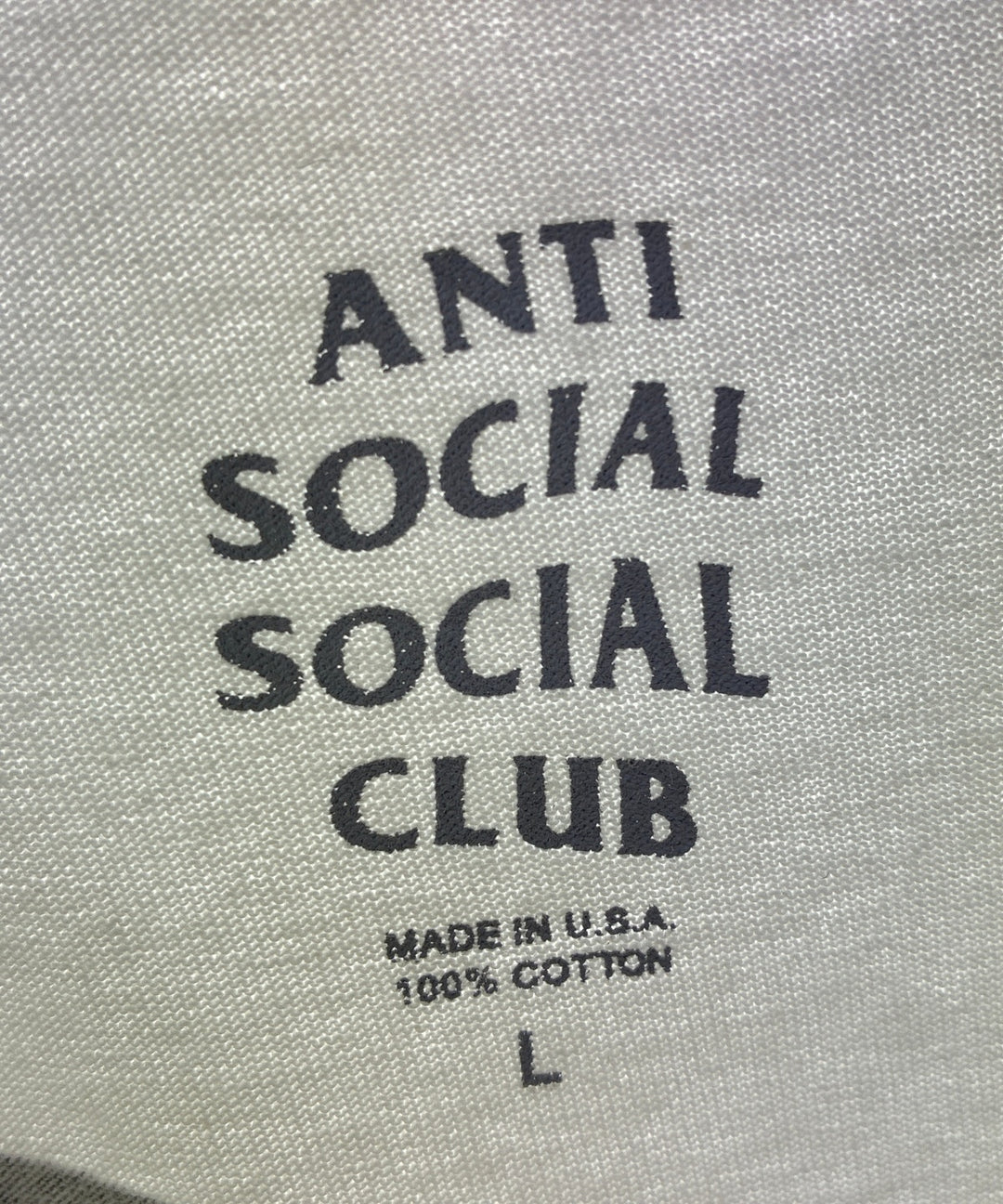 ANTI SOCIAL SOCIAL CLUB เสื้อยืด/เสื้อท็อปส์