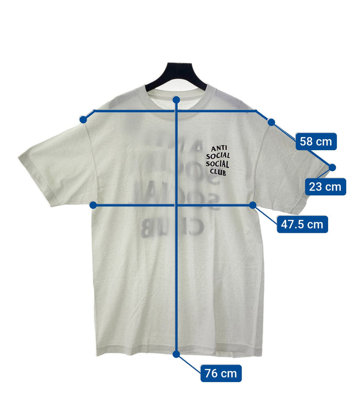 ANTI SOCIAL SOCIAL CLUB เสื้อยืด/เสื้อท็อปส์