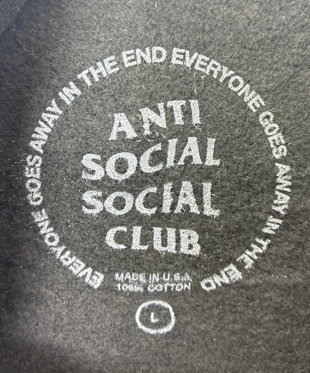 ANTI SOCIAL SOCIAL CLUB เสื้อฮู้ด
