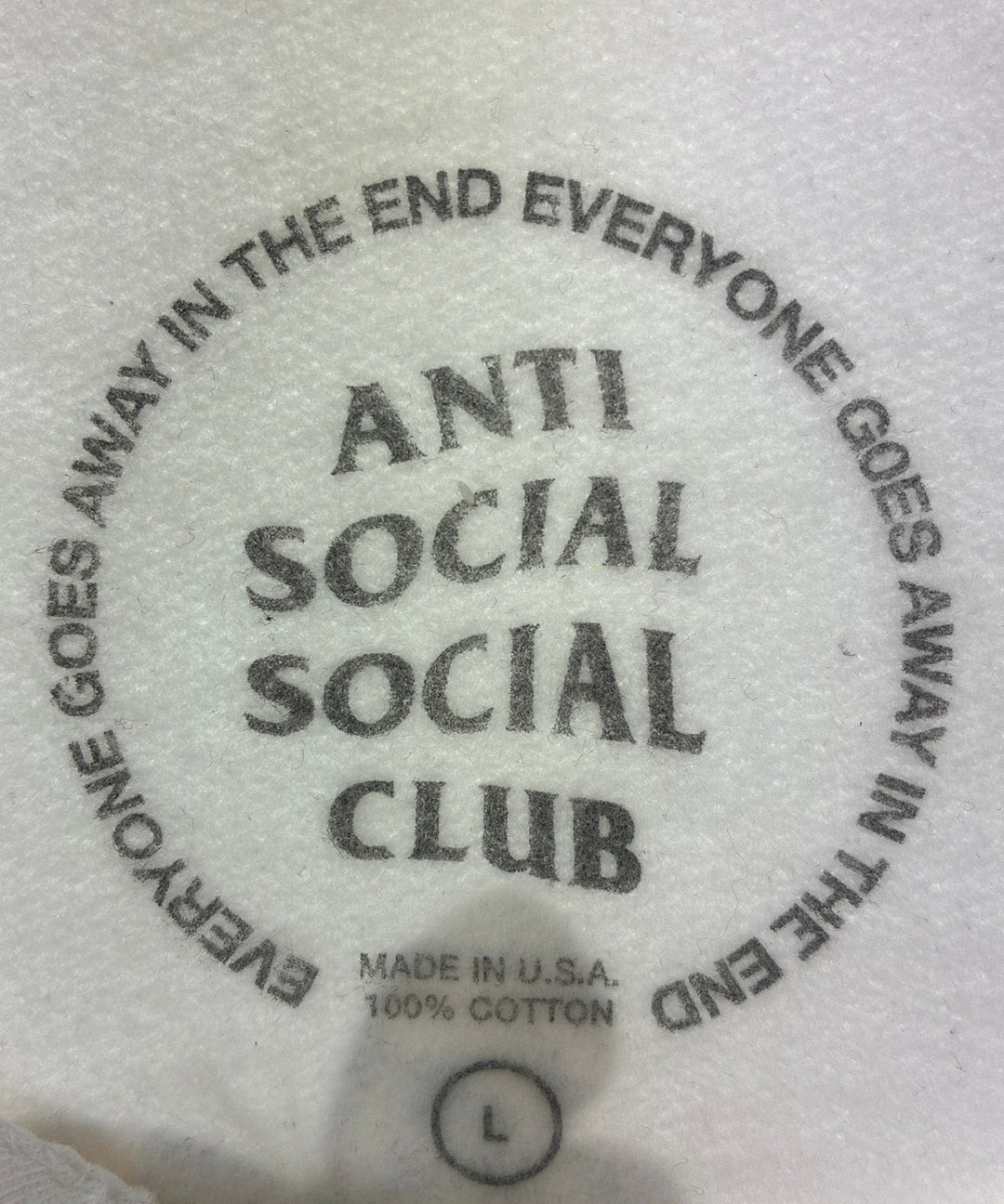 ANTI SOCIAL SOCIAL CLUB เสื้อฮู้ด