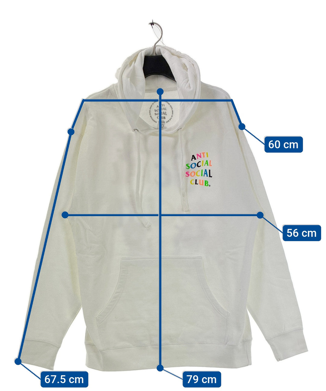 ANTI SOCIAL SOCIAL CLUB เสื้อฮู้ด