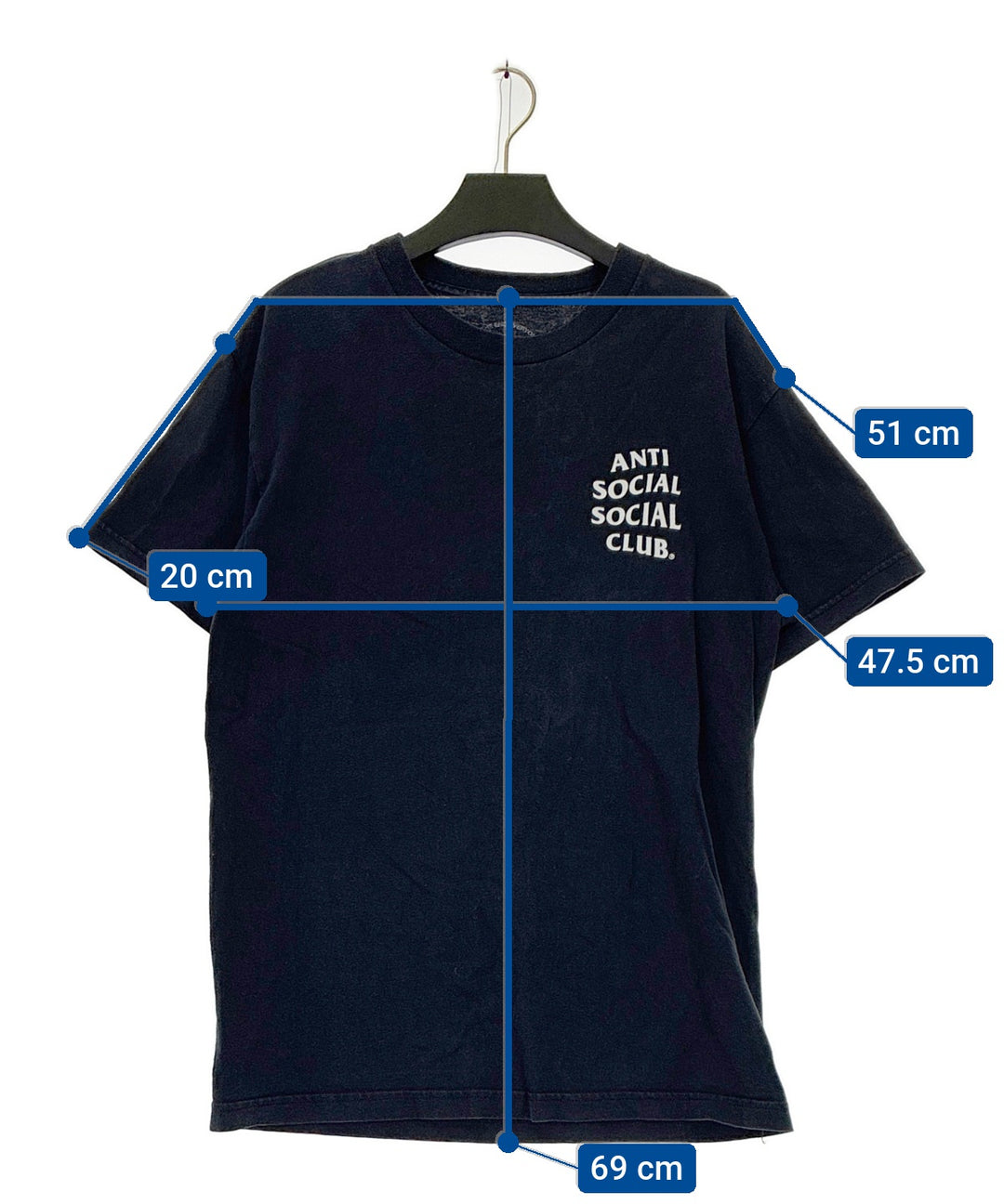 ANTI SOCIAL SOCIAL CLUB เสื้อยืด/เสื้อท็อปส์