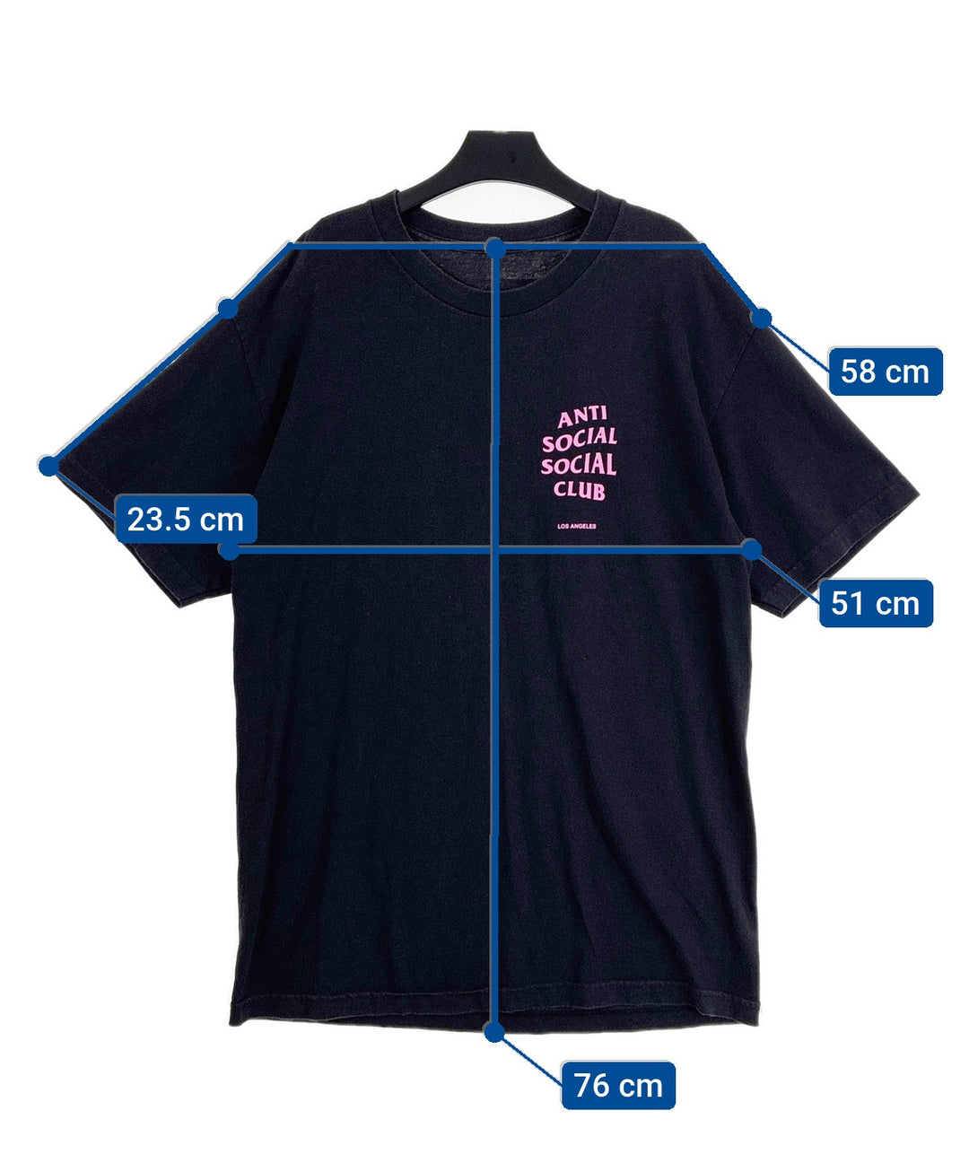 ANTI SOCIAL SOCIAL CLUB เสื้อยืด/เสื้อท็อปส์