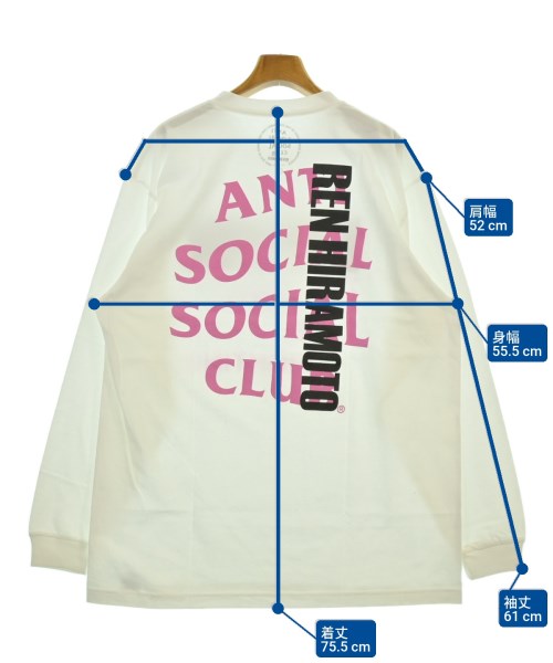 ANTI SOCIAL SOCIAL CLUB เสื้อยืด/เสื้อท็อปส์