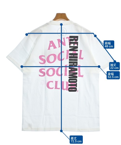 ANTI SOCIAL SOCIAL CLUB เสื้อยืด/เสื้อท็อปส์