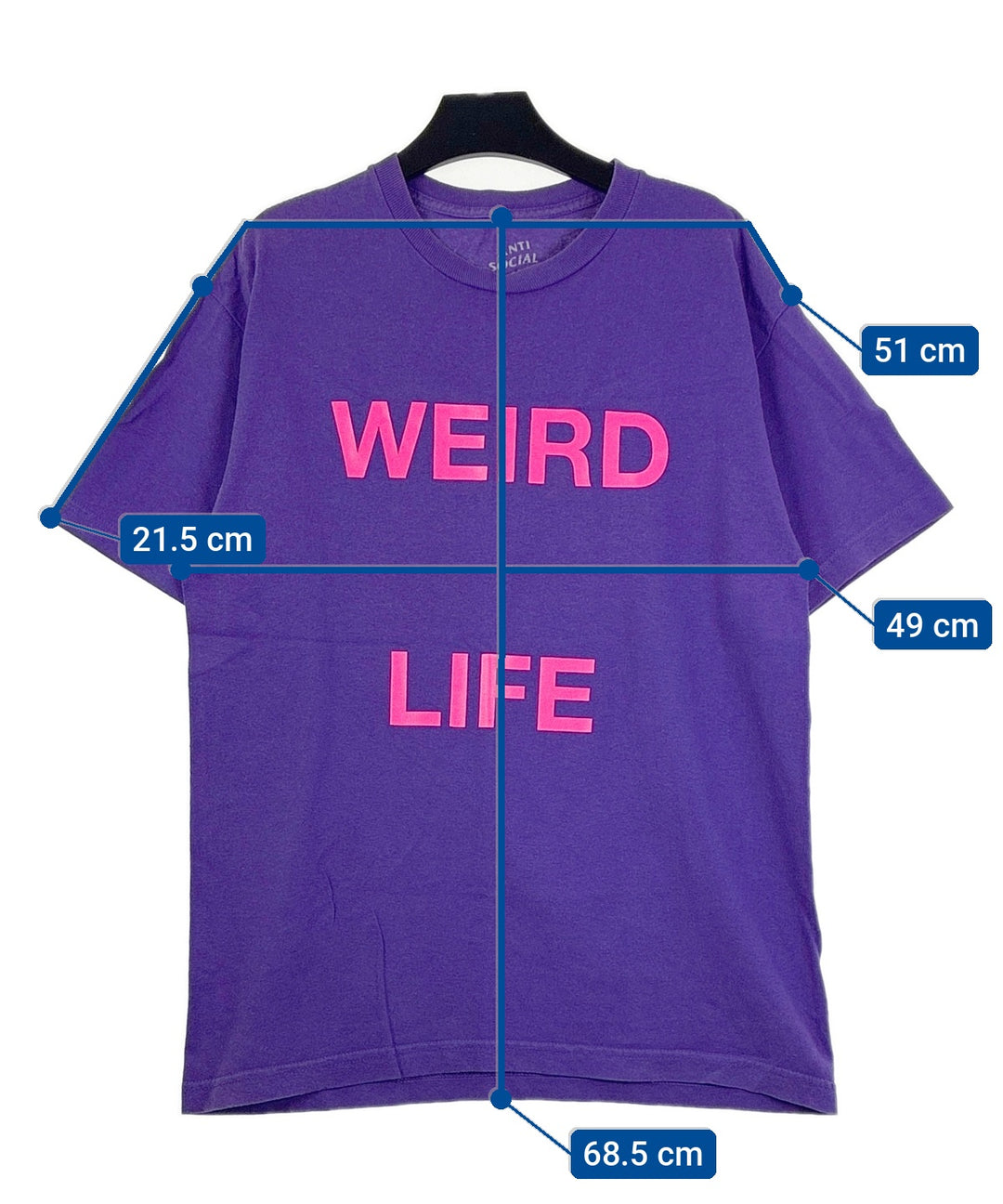 ANTI SOCIAL SOCIAL CLUB เสื้อยืด/เสื้อท็อปส์