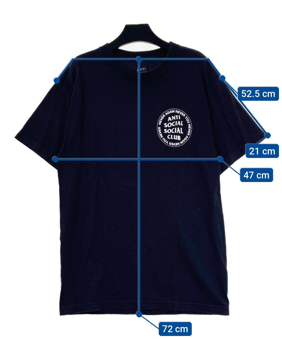 ANTI SOCIAL SOCIAL CLUB เสื้อยืด/เสื้อท็อปส์
