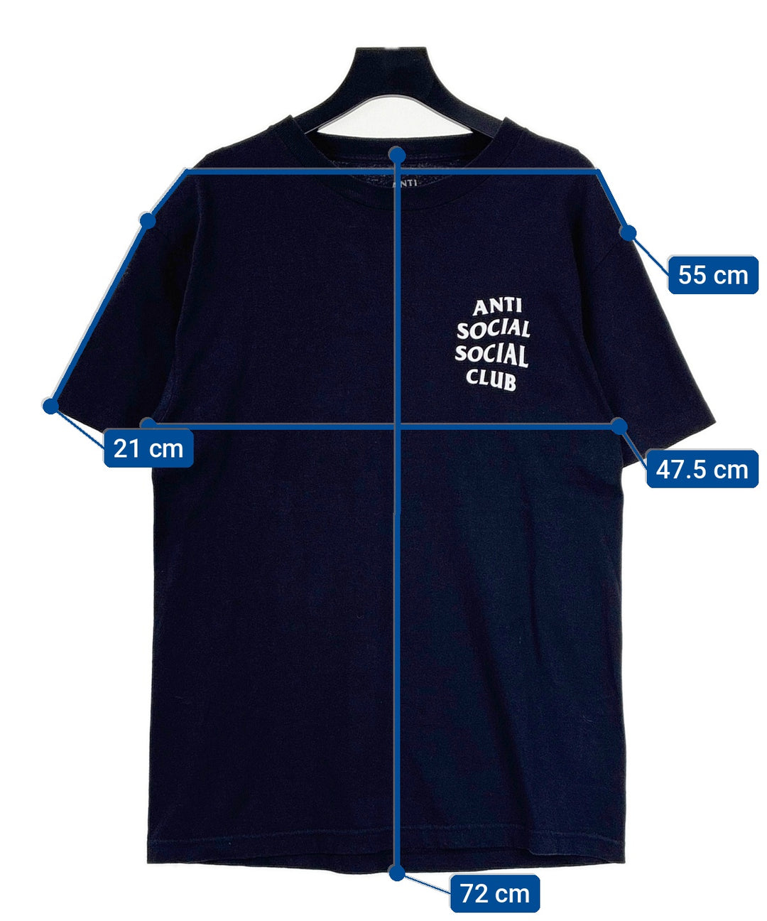 ANTI SOCIAL SOCIAL CLUB เสื้อยืด/เสื้อท็อปส์