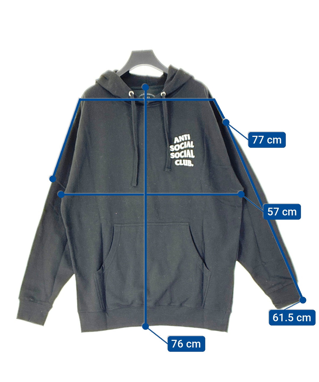 ANTI SOCIAL SOCIAL CLUB เสื้อฮู้ด