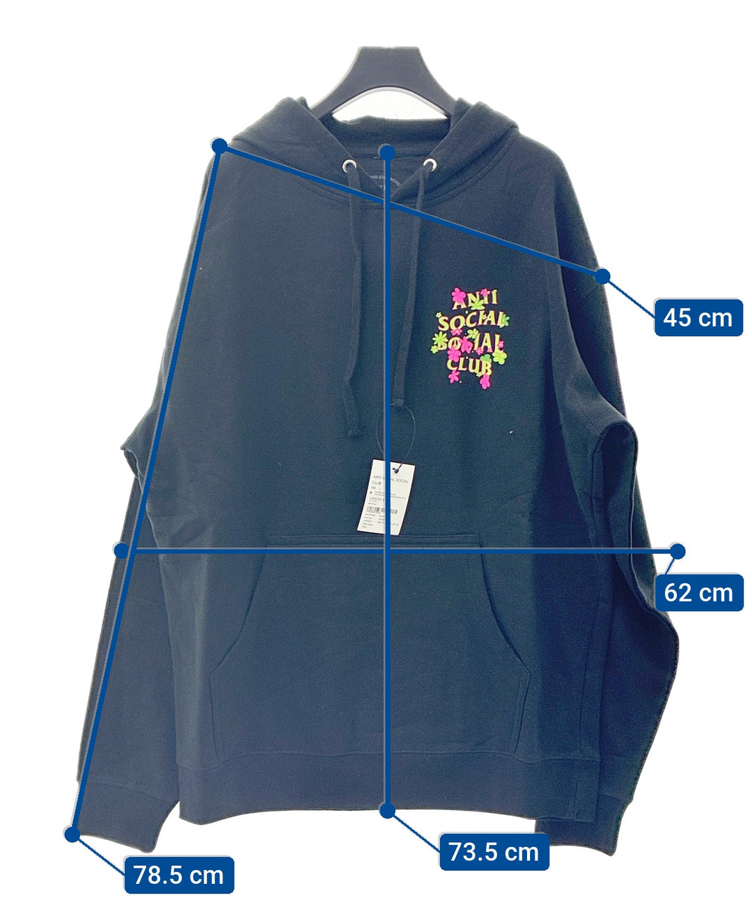 ANTI SOCIAL SOCIAL CLUB เสื้อฮู้ด