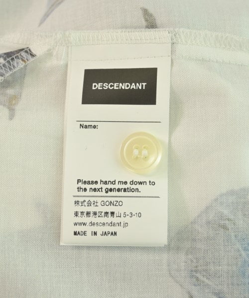 DESCENDANT เสื้อลำลอง