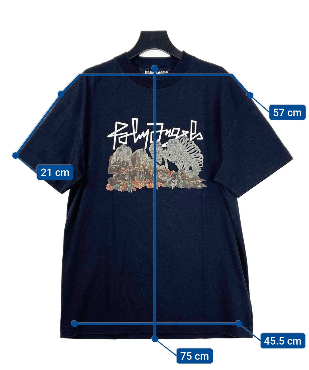 Palm Angels เสื้อยืด/เสื้อท็อปส์