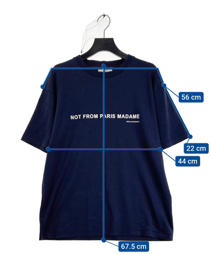 DROLE de MONSIEUR เสื้อยืด/เสื้อท็อปส์