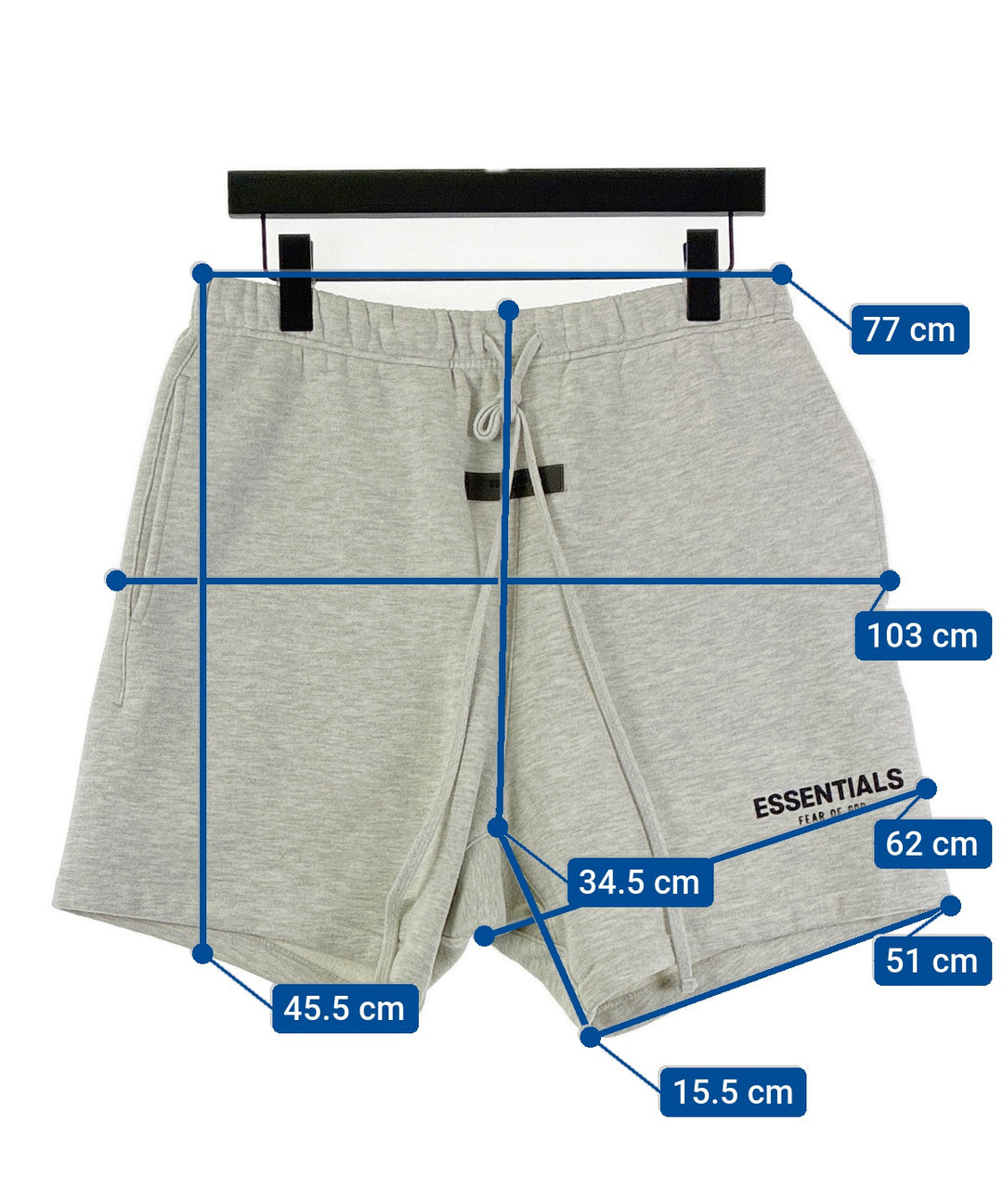 Fear of God ESSENTIALS กางเกงขาสั้น