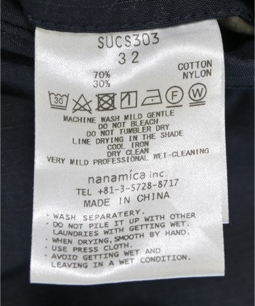 nanamica กางเกงมีกระเป๋าข้างกางเกง2-4 กระเป๋า